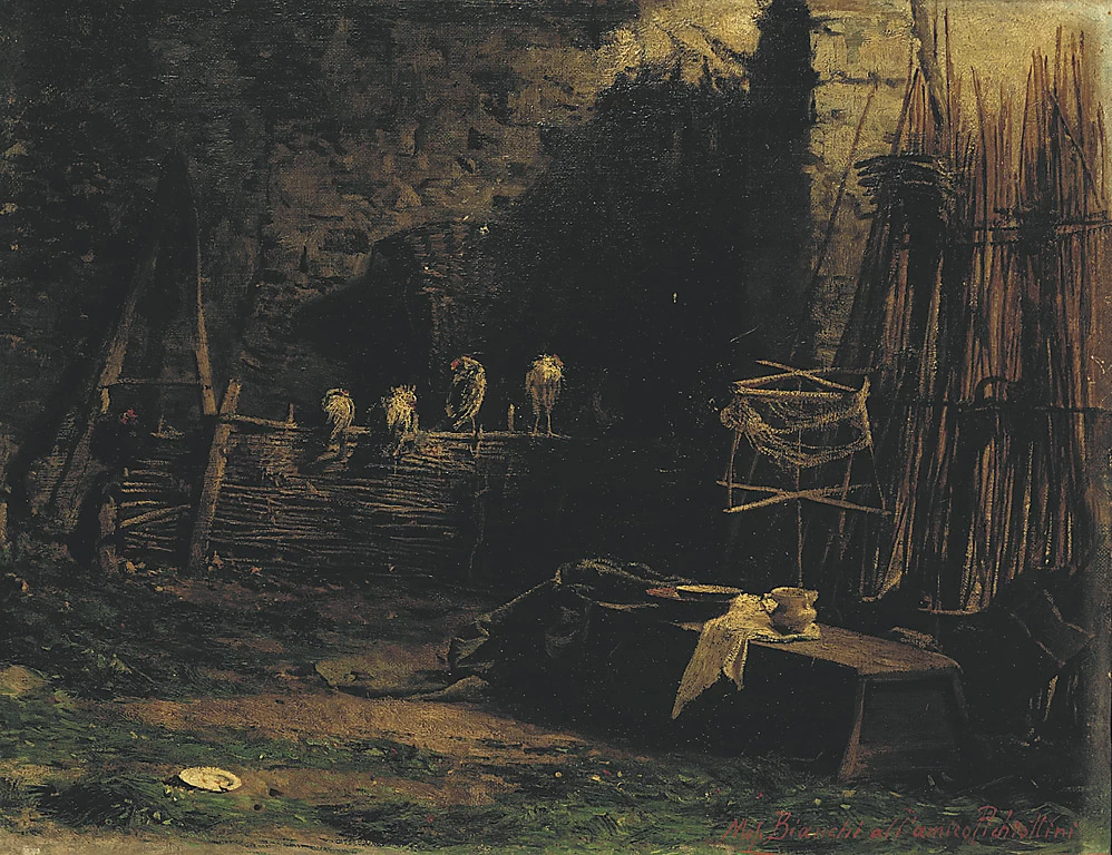 Interno rustico [1895 circa] - Pinacoteca di Brera, Milano